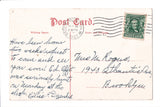 NY, NEW YORK CITY - Riverside Park and Drive, people, @1907 postcard - B10037