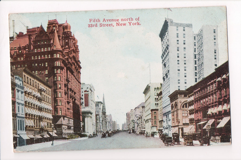 NY, NEW YORK CITY - Fifth Ave, north of 33rd (original SOLD) CP0680