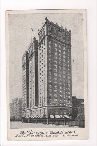 NY, NEW YORK CITY - Vanderbilt Hotel - 34th and Park Ave - CP0703