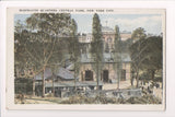 NY, NEW YORK CITY - Central Park, Elephants Quarters, vintage postcard - F09290