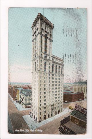 NY, NEW YORK CITY - Times Building, Wilson High Ball, Red Top Rye (original SOLD) I04011