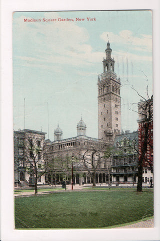 NY, NEW YORK CITY - Madison Square Garden, @1912 (original SOLD) NL0086