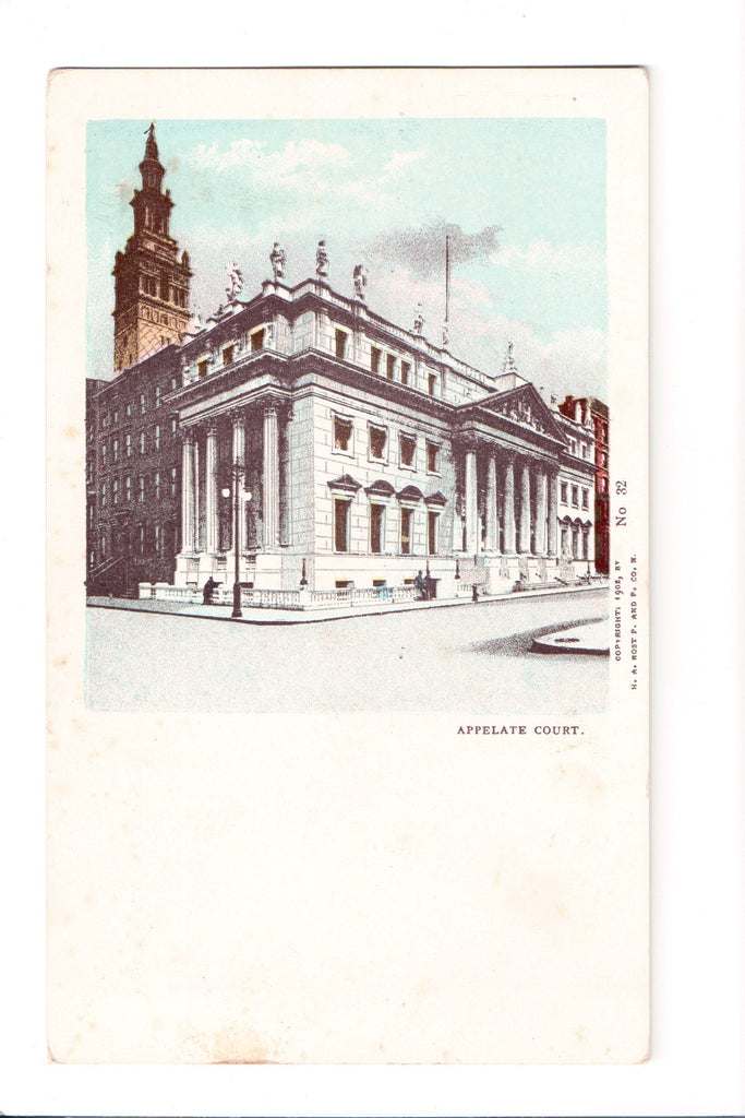 NY, NEW YORK CITY - Appelate Court - Manhattan? (original SOLD) NL0156