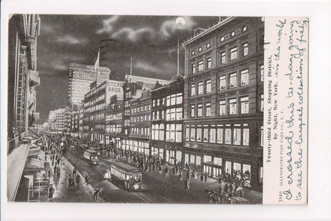 NY, NEW YORK CITY - 23rd St, Shopping District - w01602
