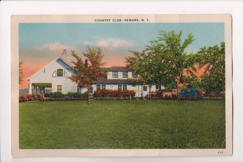 NY, Newark - Country Club, @1950 postcard - R00654