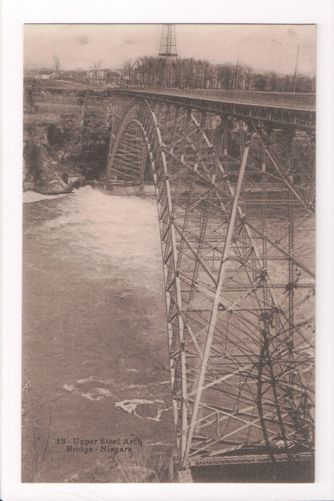 NY, NIAGARA FALLS - Upper Steel Arch Bridge closeup (original SOLD) B11144