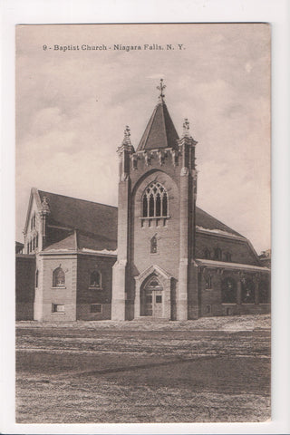 NY, Niagara Falls - Baptist Church - Fagard postcard - K03138