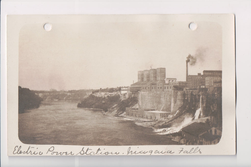 NY, NIAGARA FALLS - Electric Power Station (original SOLD) W00613