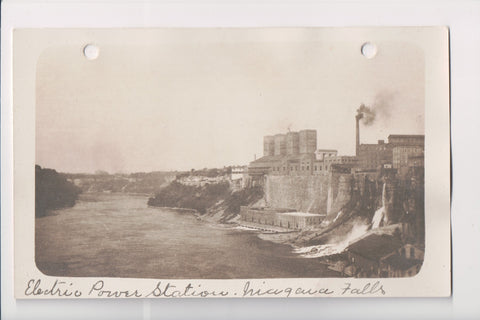 NY, Niagara Falls - Electric Power Station - RPPC - w00613