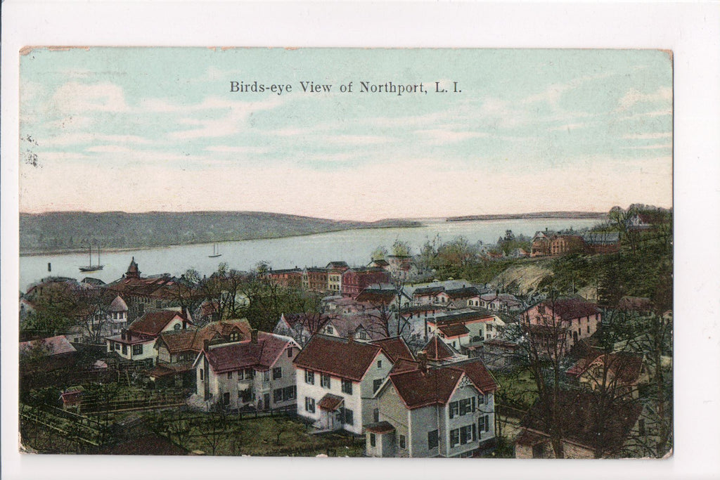 NY, Northport - Birds Eye view (ONLY Digital Copy Avail) - B10023