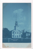 NY, Pompey Presbyterian Church - Cyanotype picture - C17230