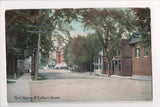 NY, PORT HENRY - Main St - ALBURG and OGD Tr 6 RPO cancel - C06302
