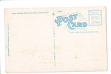 NY, Port Jervis - Pike Street, Library, Elks Club postcard - G03370