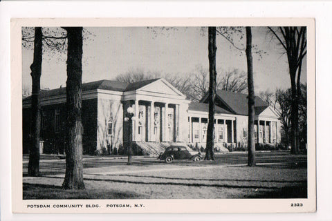 NY, Potsdam - Community Building, @1939 postcard - w01161