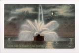 NY, ROCHESTER - Cobbs Hill Reservoir Fountain spraying, close up - A06887