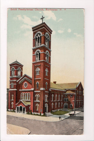 NY, ROCHESTER - Brick Presbyterian Church @1914 postcard - CP0734
