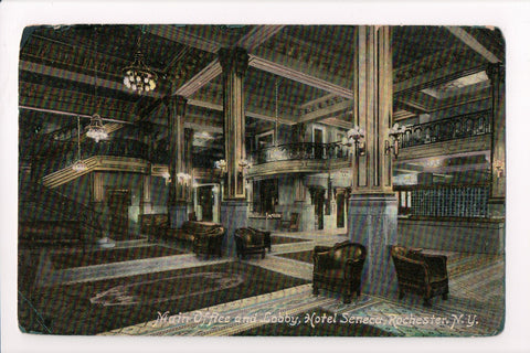 NY, Rochester - Hotel Seneca, Main Office and Lobby - A17032