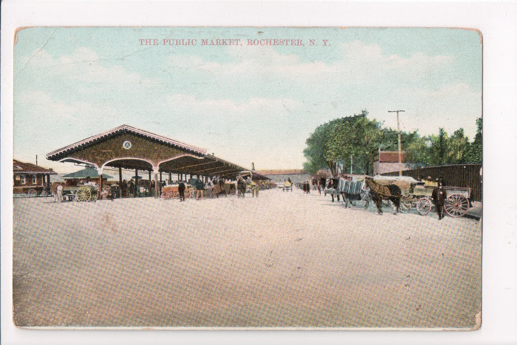 NY, Rochester - Public Market view - SH7217