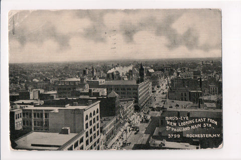 NY, ROCHESTER - BEV east from St Paul and Main - SH7240