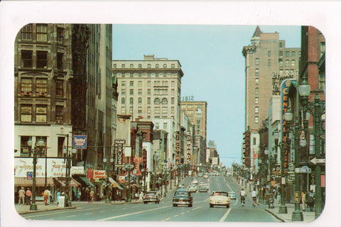 NY, ROCHESTER - Main St - @1957 THURSTON STA station cancel - w01047