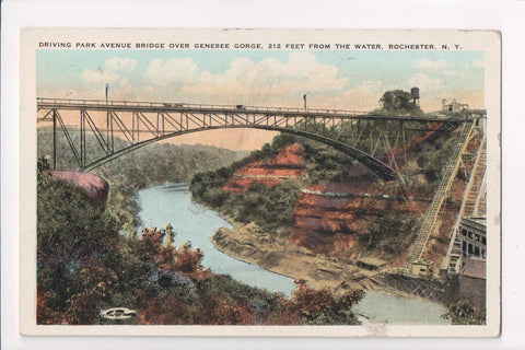 NY, Rochester - Driving Park Bridge, Genesee Gorge - w01490