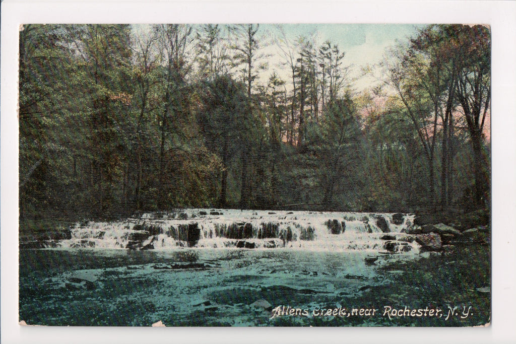 NY, Rochester - Allens Creek postcard - w04966