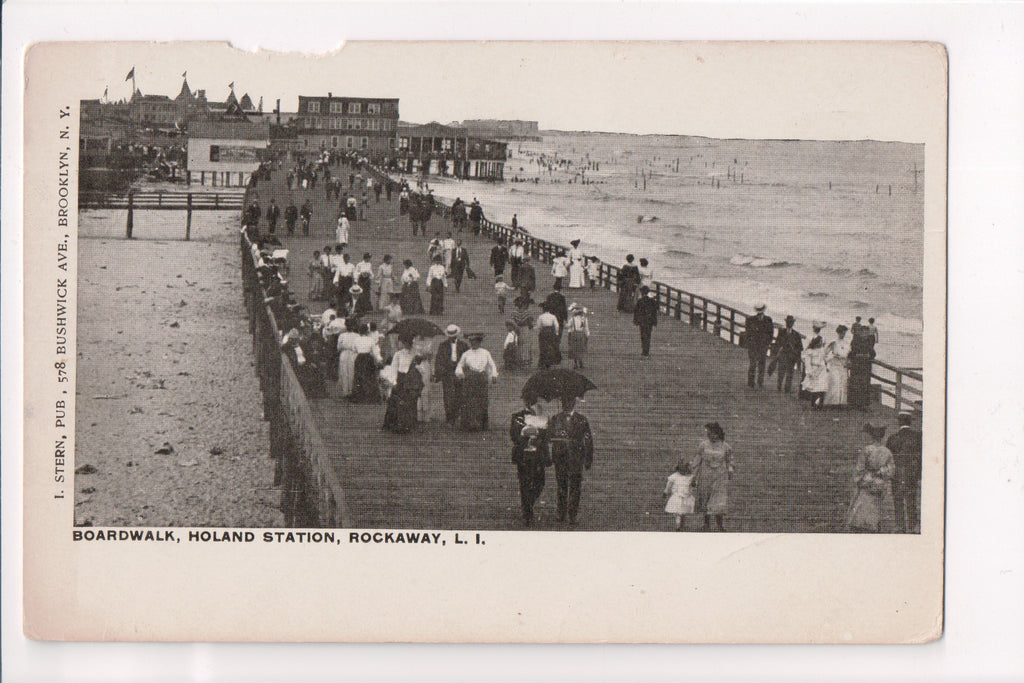NY, Rockaway - Holand Station Boardwalk, Long Island - J06093