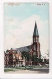 NY, ROME- St Marys Church - postcard - G06153