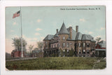 NY, ROME - State Custodial Institution, US Flag (original SOLD) - B17058
