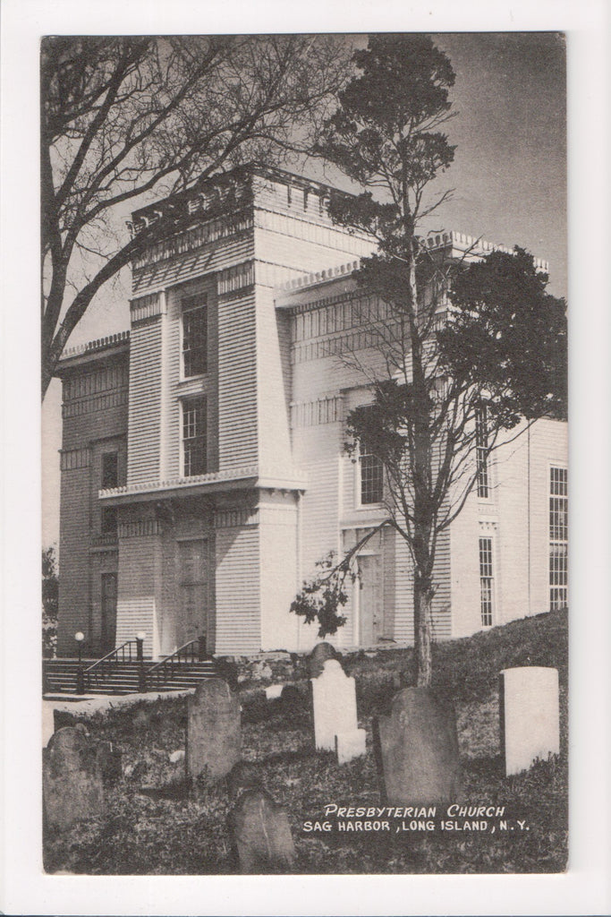 NY, SAG HARBOR - Presbyterian Church, graveyard - K03264