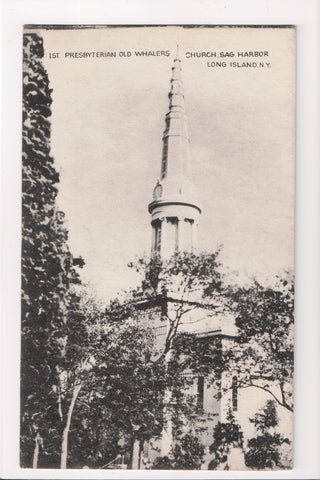 NY, SAG HARBOR - First Presbyterian Old Whalers Church, LI - K03265