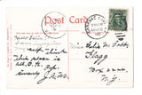 NY, Saranac Lake - Berkeley Hotel, Main St - @1908 postcard - A06890
