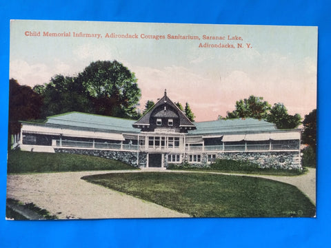 NY, SARANAC LAKE - Child Memorial Infirmary, Cottages Sanitarium (original SOLD) H15034