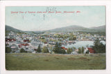 NY, SARANAC LAKE - Bird Eye View - (original SOLD) R00762
