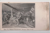 NY, SARANAC LAKE - Taxidermist Chas Dickert interior (original SOLD) J06056
