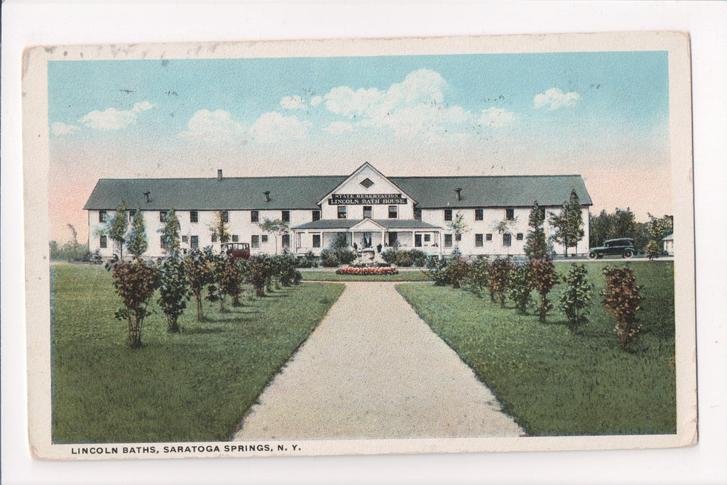 NY, Saratoga Springs - Lincoln Baths State Reservation - A07063