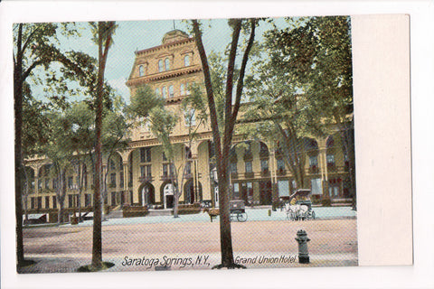 NY, SARATOGA SPRINGS - Grand Union Hotel postcard - w04910