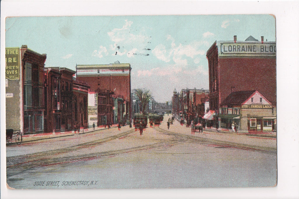 NY, SCHENECTADY - State St, Lorraine Blo(ck)? - J04124