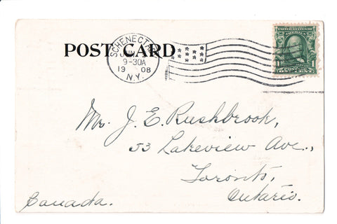 pm FLAG KILLER - NY, Schenectady - 1908 cancel - D17224