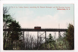NY, SCHENECTADY - S R Co Trolley Viaduct closeup postcard - D17250