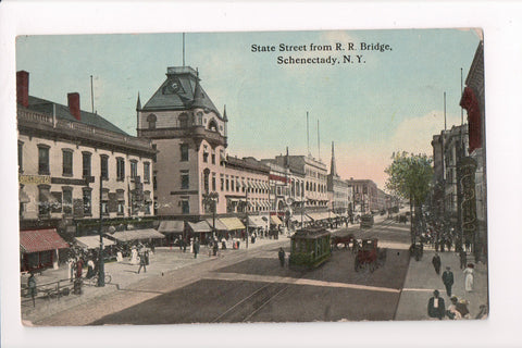NY, Schenectady - State Street, Directoyu Co, Hotel Vendome - D17059