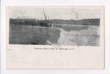 NY, STILLWATER - Hudson River Dam closeup (original SOLD) w03131