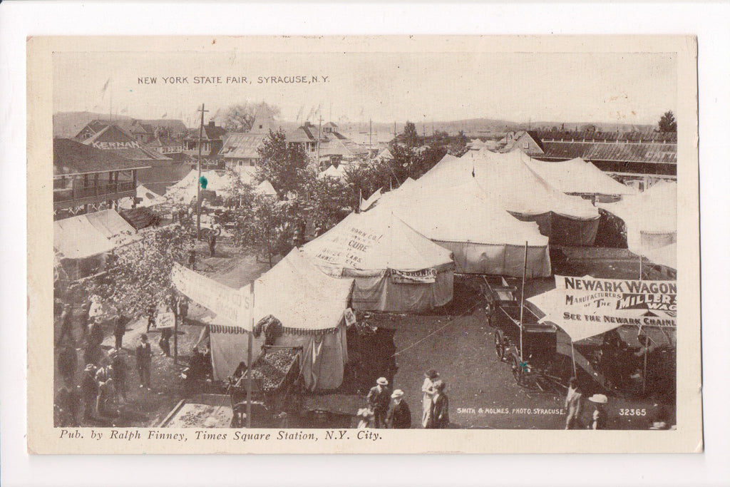 NY, SYRACUSE - NY State Fair - Newark Wagon, D S Brown Co (original SOLD)  D17422