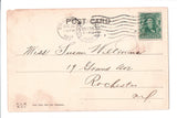 NY, Syracuse - High School postcard - G03288