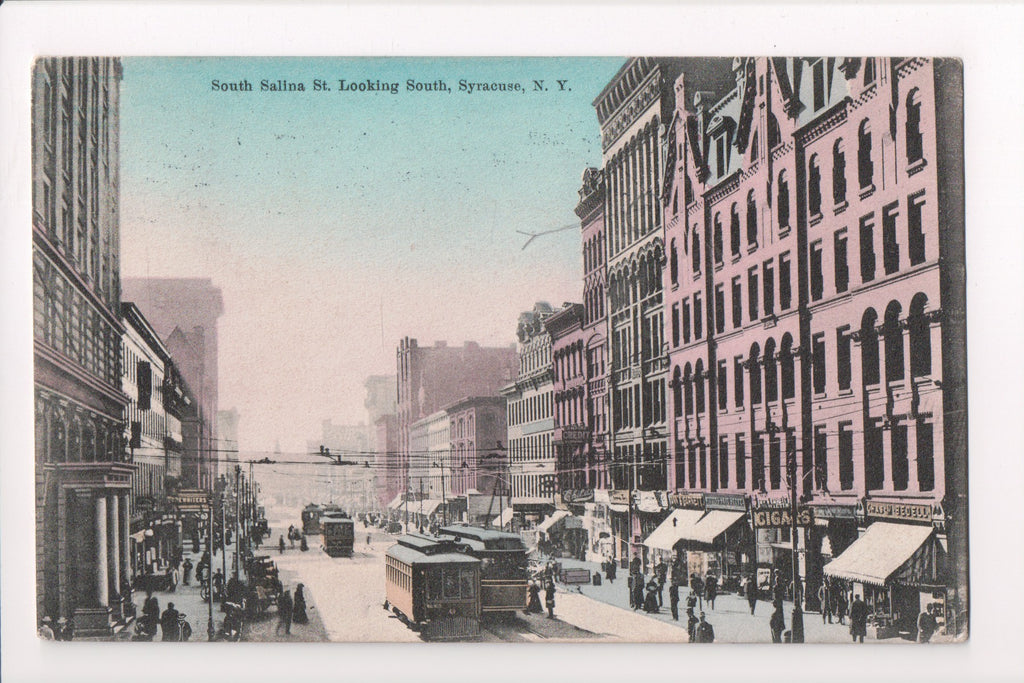 NY, Syracuse - South Salina St - store signs - MB0019