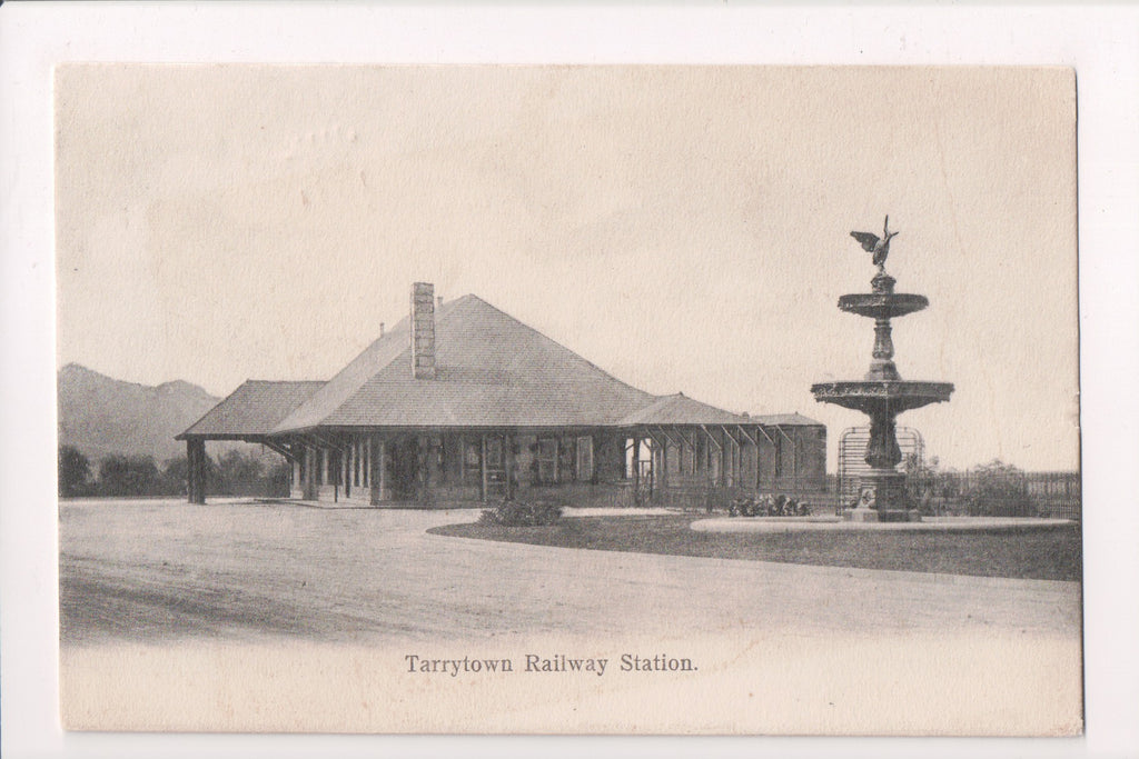 NY, TARRYTOWN - Railway Station - cancel of NY and CHI RPO - D05061