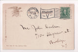 NY, Thousand Islands - shore/water view - 1906 Station V Flag cancel - D05418