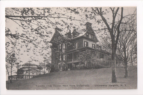 NY, University Heights - NY Univ, Faculty Club House (ONLY Digital Copy Avail) - A17055