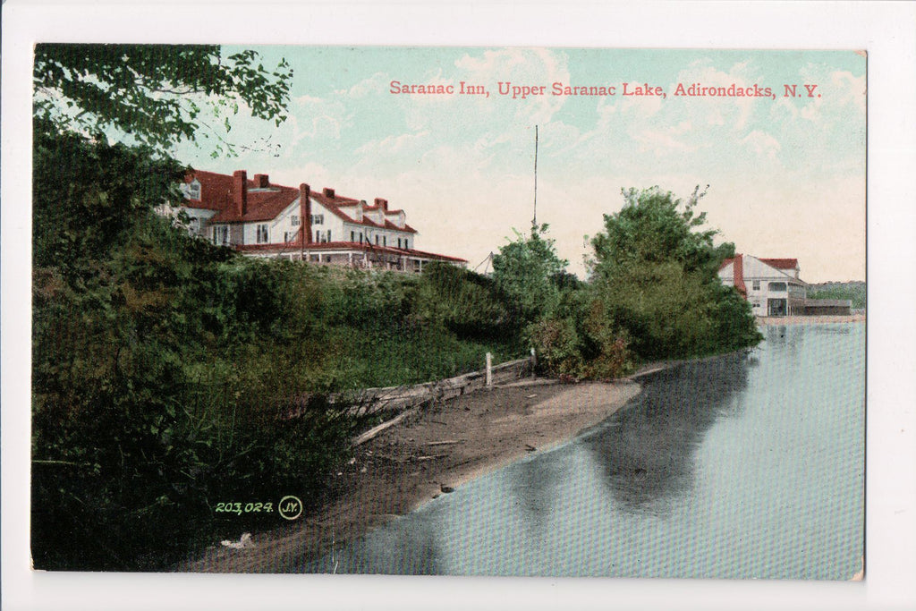 NY, Upper Saranac Lake - Saranac Inn (original SOLD) B08183