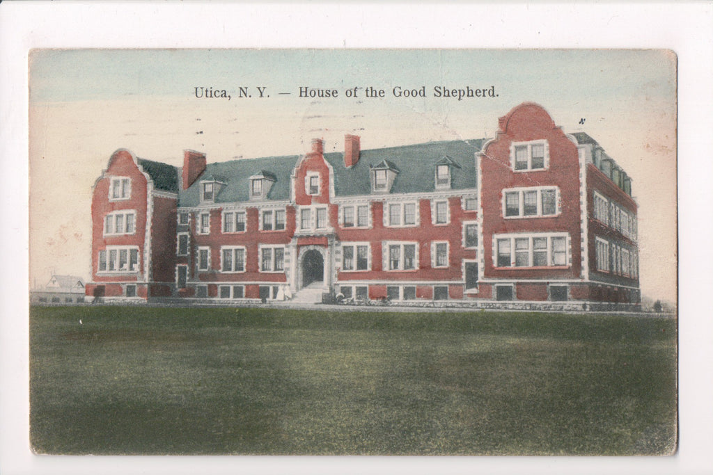 NY, UTICA - House of the Good Shepherd - w04870 - postcard **DAMAGED / AS IS**
